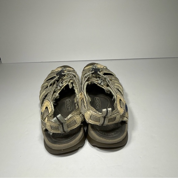 KEEN Whisper 8.5 Women’s Closed Toe Waterproof Sport Sandal Tan Brown 1018226 - Picture 2 of 9